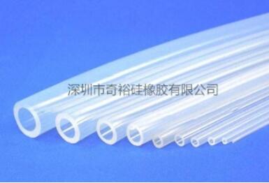 Green transparent silicone tube - Click to enlarge